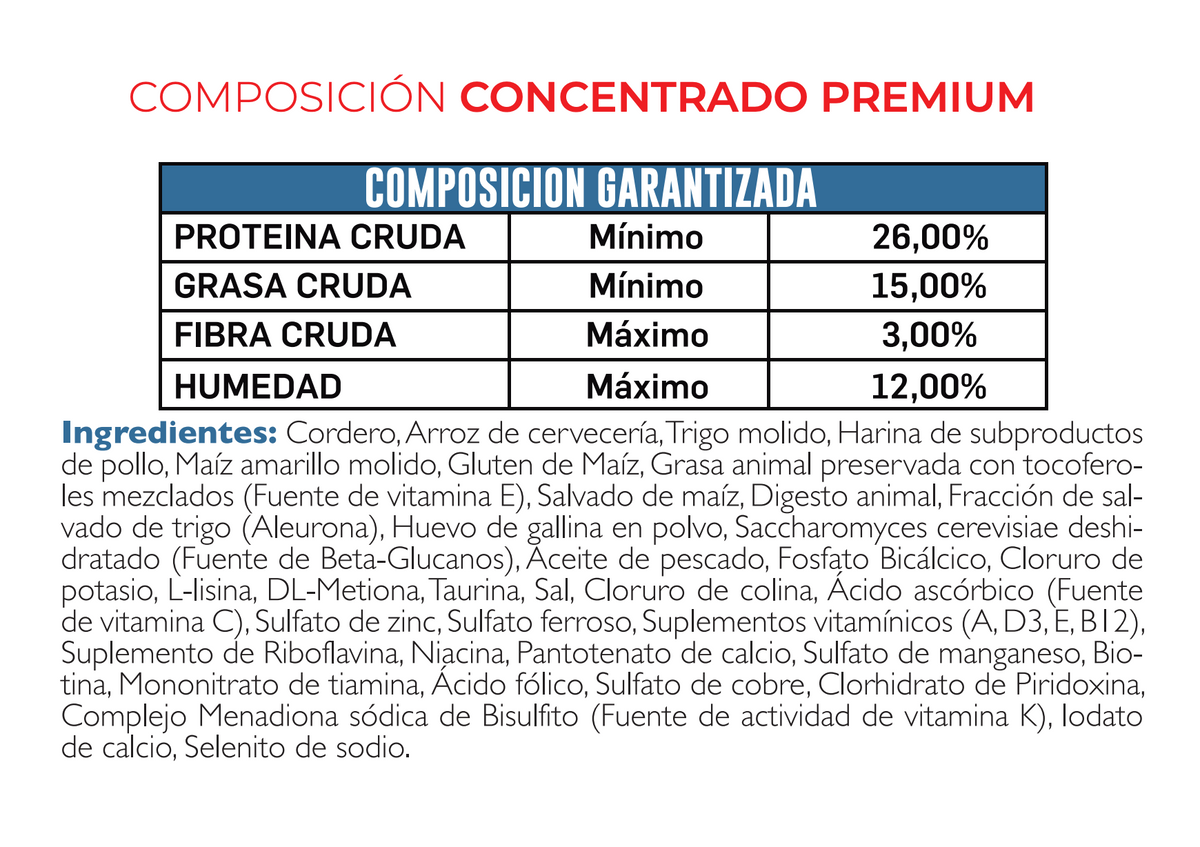 Concentrado Premium