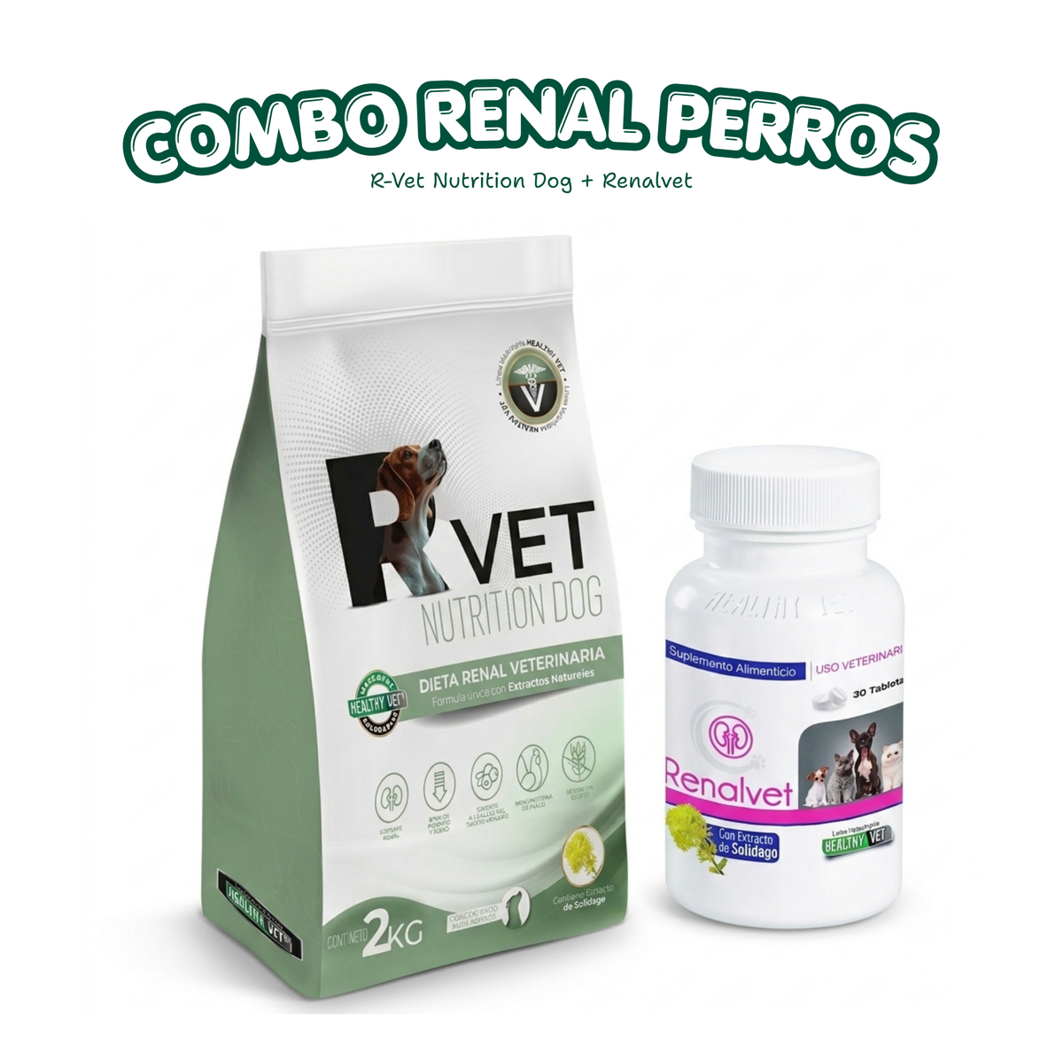 Kit Renal · Cuidado de los riñones para perros