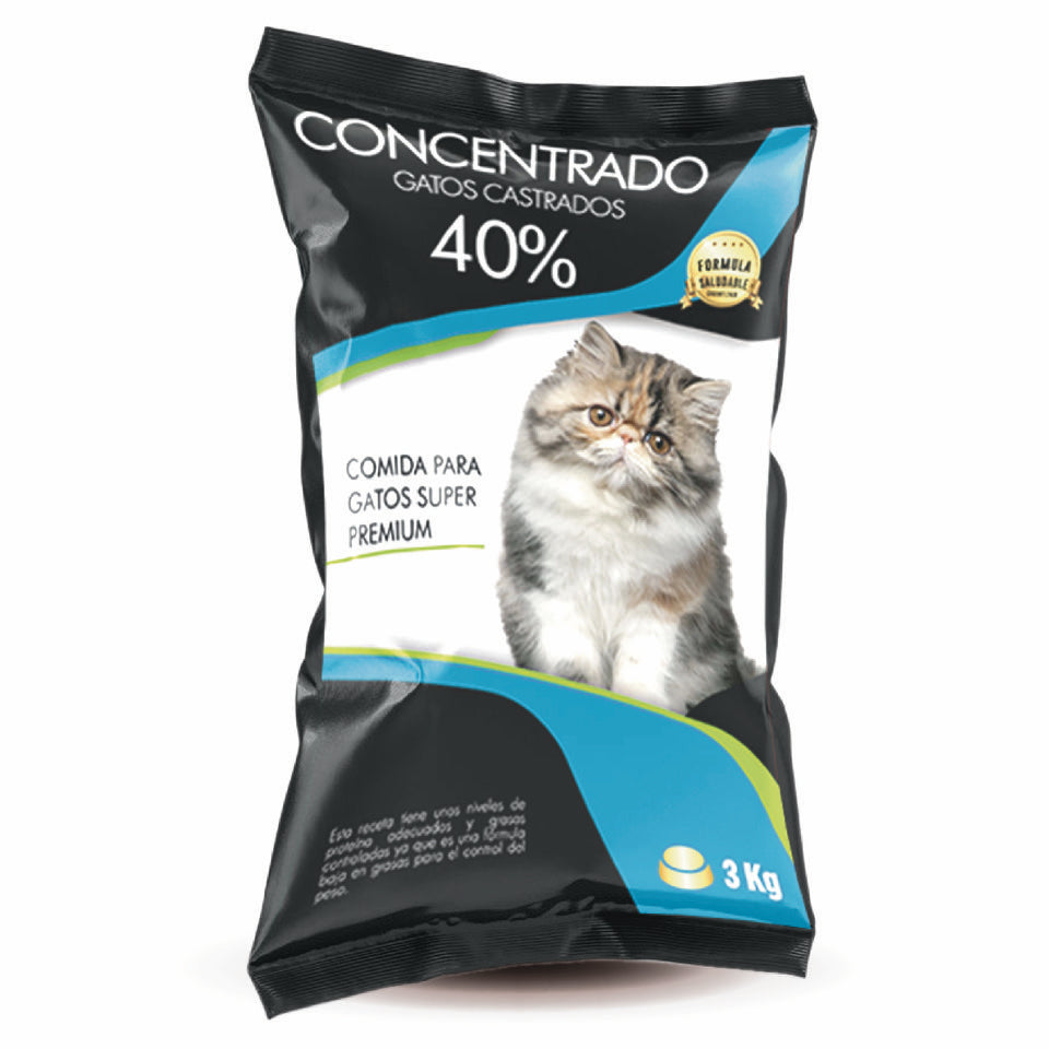 Concentrado gatos castrados